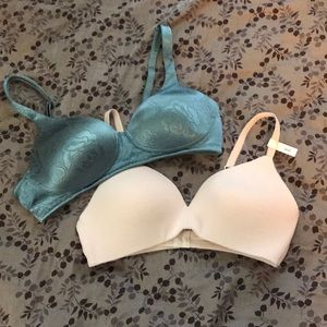 Set of 2 Wireless Bras